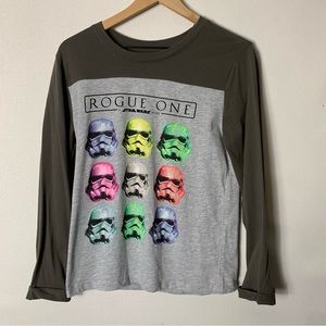 Rogue One Star Wars Storm Trooper Junior 3/4 Shirt